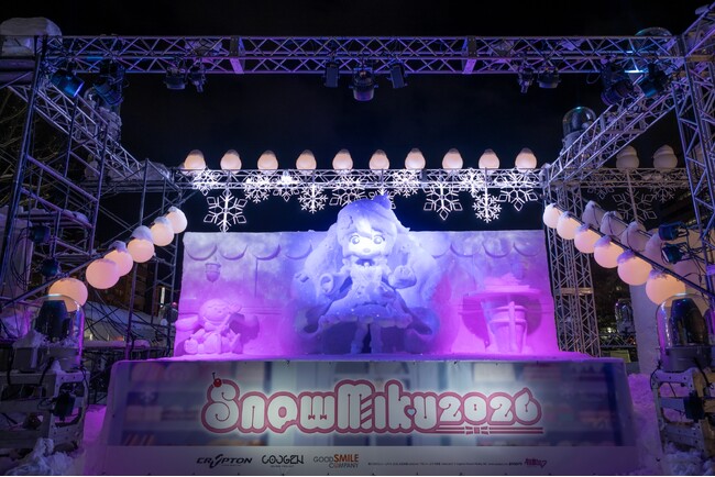 音と光で「さっぽろ雪まつり」の雪像を彩る！　『雪ミク』『【推しの子】』それぞれの特別演出をクリプトン独自技術「COUGEN」で実現！