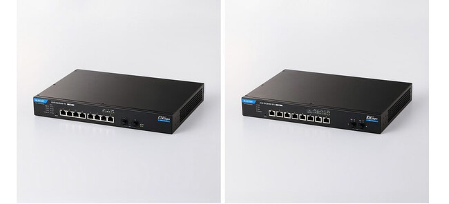 マルチギガでネットワークの高速化をサポート！全8ポートがPoE給電対応の10Gと2.5Gの2モデル、レイヤー2マルチギガPoE Webスマートスイッチを新発売