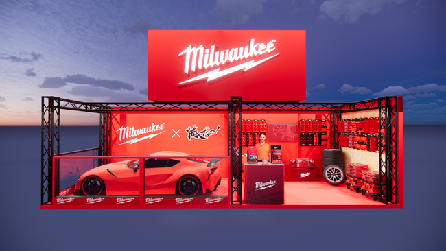 「第23回 国際オートアフターマーケットEXPO2026」に出展。「D1グランプリ」参戦のレースカーも展示。自動車整備やメンテナンスに便利な電動工具を体感できるブースを展開