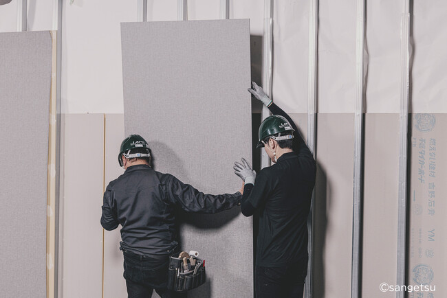 【建築現場に、一枚の構造改革。】壁面施工の工程を短縮する新建材「INNO PANEL(R)（イノパネル）」2/12発売