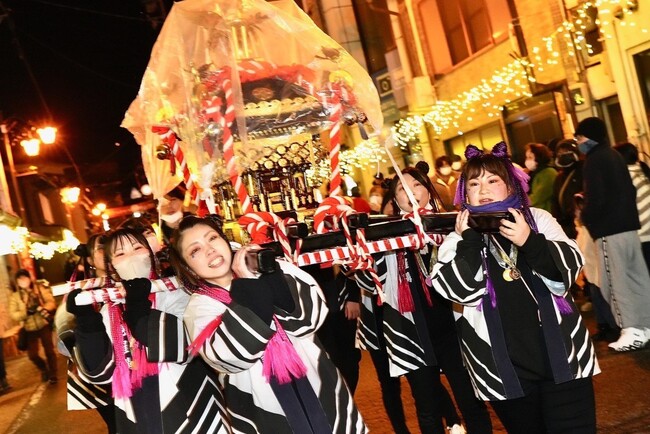 【岐阜県飛騨市】伝統と革新が融合する雪国では珍しい「冬の夜祭」！「第69回 飛騨神岡初金毘羅宵祭」 2月21日（土）に開催します