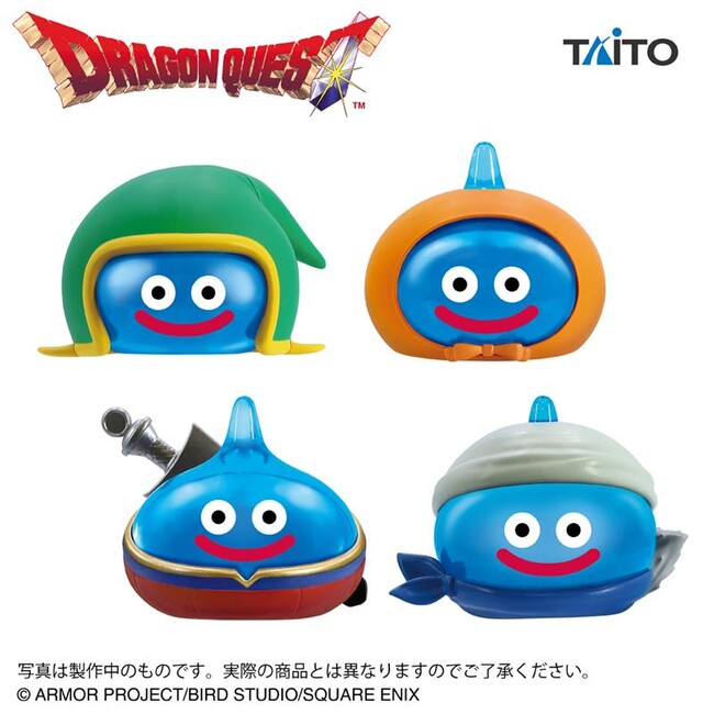 『ドラゴンクエストVII Reimagined』発売記念！ 主人公たちの装いをまとったスライムのビッグクリアフィギュアがナムコに登場　2026年2月27日(金)より展開開始！