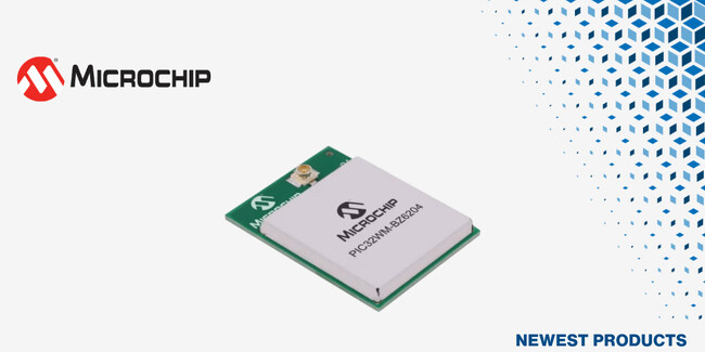 マウザー、Microchip Technology PIC32WM-BZ6マルチプロトコルモジュールの取り扱いを開始