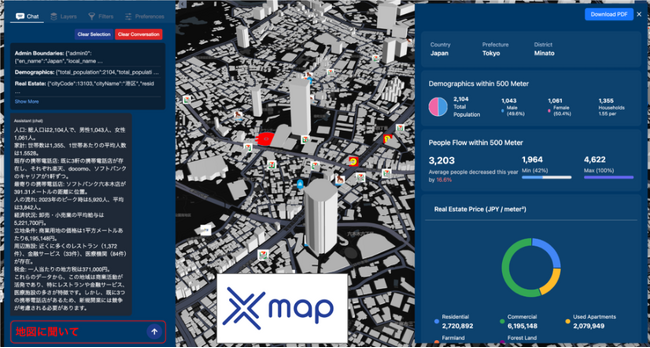 xMap、生成AI型ロケーション・インテリジェンス・プラットフォームを複数市場へ拡大