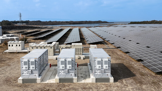 一次調整力に対応した太陽光併設型蓄電システムの認定を取得