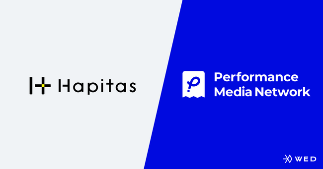 WEDとギフティの「Performance Media Network」、新たに「ハピタス」と提携しメディア網を11件へ拡大。580万人のECユーザーへ購買促進が可能に。
