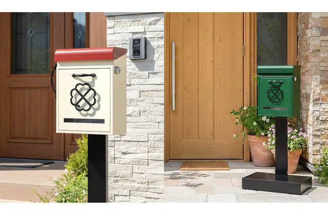 宅配ボックス「LIVBOX」シリーズに続く新エクステリアアイテム 住まいの美観を高める置き型ポスト「LIVPOST」シリーズ登場