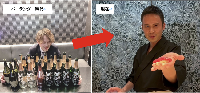 祇園で11年のバーテンダーが寿司屋に転身。未経験からリピーター続出店へ。『寿司酒場 宵々』感謝の1周年