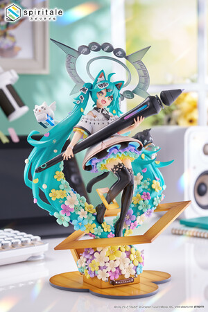 高品質フィギュアブランド『spiritale』ー初音ミク×さいとうなおき 初音ミクのフィギュアをつくってみた！～お絵描きver.～ 1/7スケールフィギュア登場！