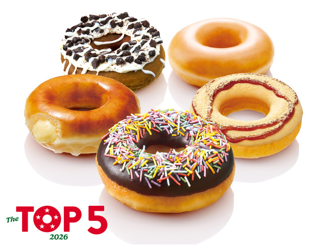 全国で働くKrispy Kremerが選ぶ“定番の推し”は!? いつものおいしさが集結した「TOP5」を発表