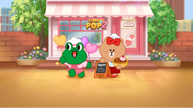 「LINE POP2」、『LINE FRIENDS』冬シーズンイベント後半を開催
