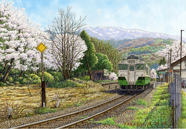 福島の鉄道風景画・鉄道写真を東北MONO WEB SHOPで販売します！