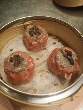 ラム肉とシナモンとカカオニブの焼売