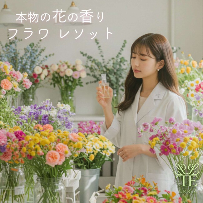 「花束」を贈るのを、もう迷わない。大切な人の記憶に残り続ける“香る花言葉”「FLOWER LESO.」がギフトの常識を変える。