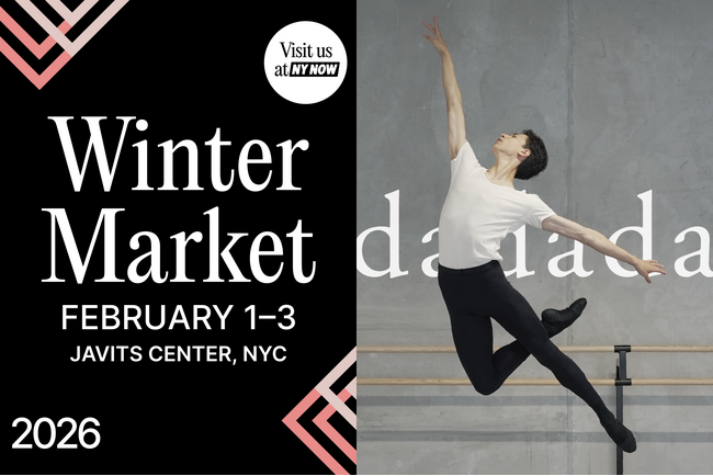 着心地を追求した、敏感肌男性向けTシャツ専用インナー「dadada」米国ニューヨーク「NY NOW Winter Market 2026」に出展。製品化に向け本格始動。
