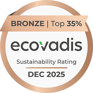 2025年EcoVadisサステナビリティ評価で「ブロンズ」を獲得