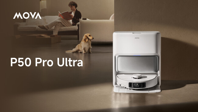1日の「25時間目」をつくるロボット掃除機　MOVA「P50 Pro Ultra」が2月9日（月）より新発売