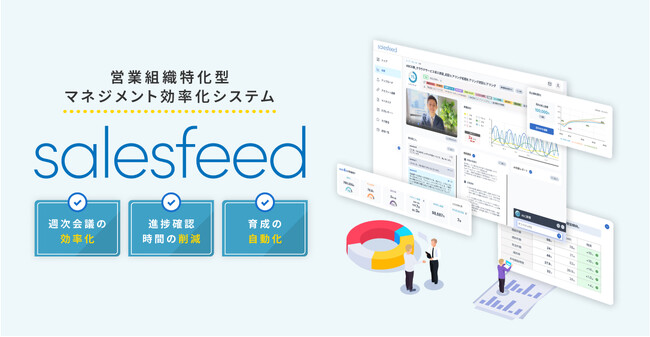【プレスリリース】商談をAIで「見える化」。表情分析AIが営業の改善点を自動提案する「salesfeed」提供開始