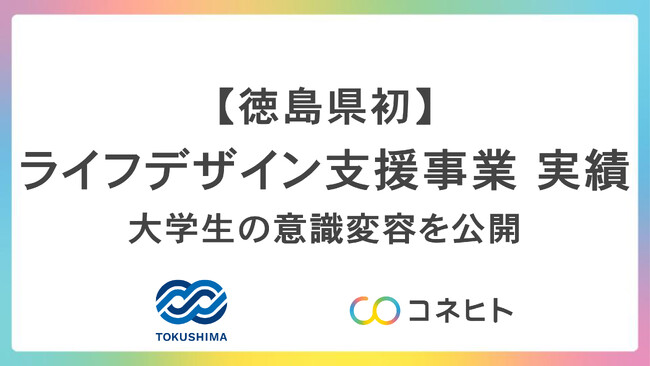 【実績報告】徳島県初の「ライフデザイン支援事業」受講した大学生の多くに、ポジティブな意識変容あり