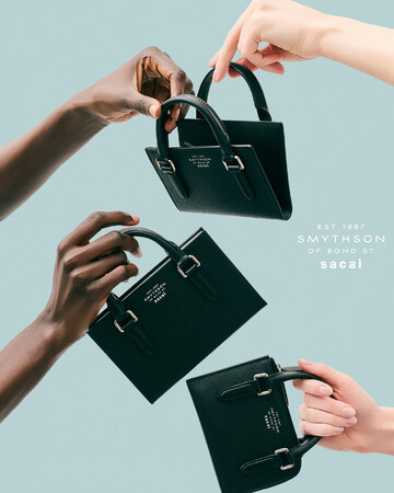 【SMYTHSON】Smythson x sacai コラボレーション コレクションの発表