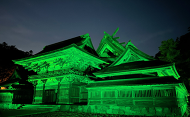 2026年3月8日(日)～3月14日(土)は世界緑内障週間「ライトアップ in グリーン運動」