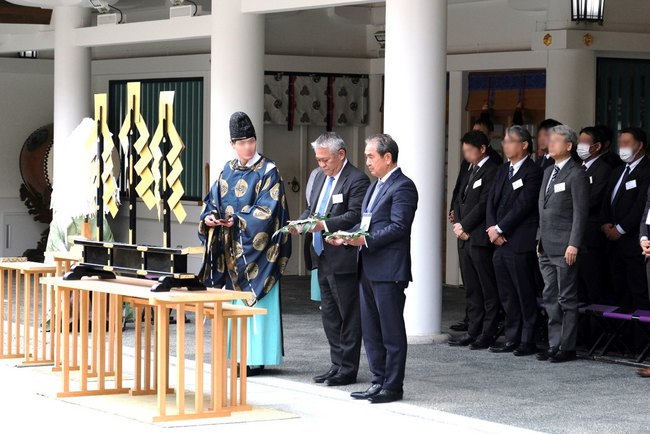 日本管財安全衛生協力会が全国6支部で安全祈願祭と互礼会を開催