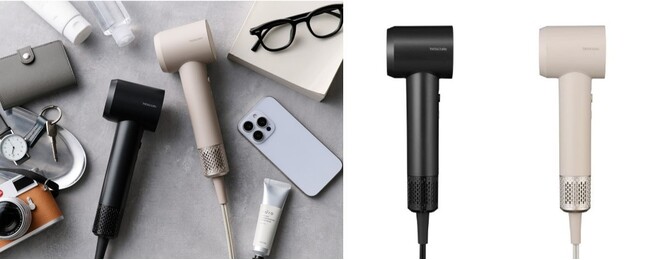 わずか約280gのI字型軽量ボディで、パワフル速乾＆持ち運びもスマート。「マイナスイオン ヘアドライヤー」新発売