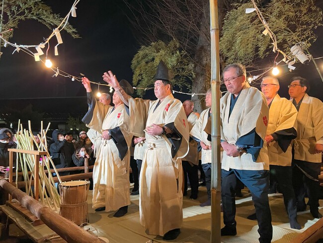 国指定重要無形民俗文化財「田遊び」が徳丸北野神社と赤塚諏訪神社で開催されます