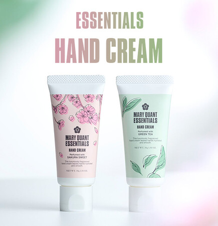 感謝や応援の気持ちを伝えるシーズンに 『MARY QUANT ESSENTIALS』から、春の訪れを感じさせる2種類の香りのハンドクリームが登場！