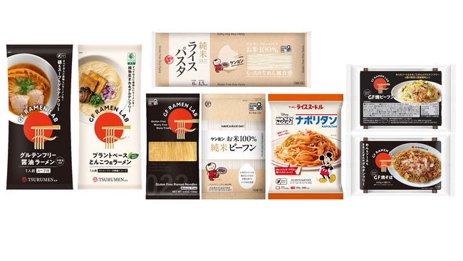 博多阪急でグルテンフリーイベント開催　大阪・関西万博で好評の「GFしょうゆラーメン」をはじめとする、ケンミン食品のグルテンフリー商品が多数販売されます