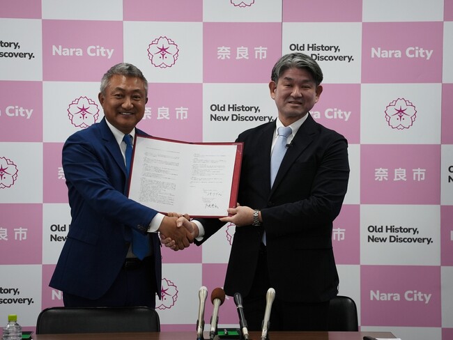 奈良市と ZVC JAPAN、AI を活用した電話業務の高度化に向けた連携協定を締結