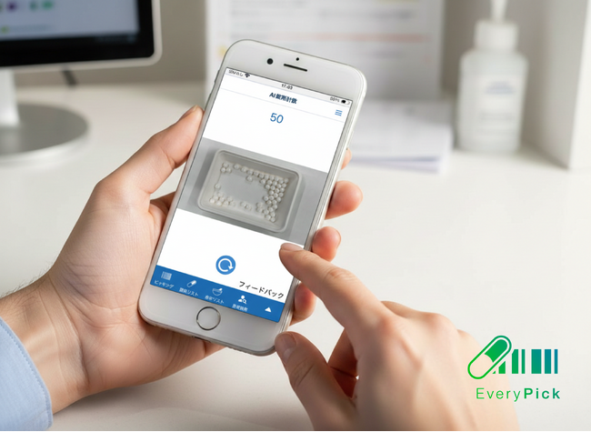 AIによる錠剤計数機能β版をクラウド型ピッキング監査システム「EveryPick」に実装