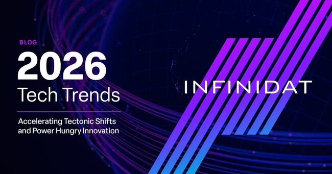 Infinidatが見る2026年のテクノロジートレンド：加速する構造的変化と増大する電力需要