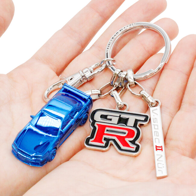 新商品●5000個限定● 日産スカイライン GT-R (BNR34) キーリング、一般販売開始！！