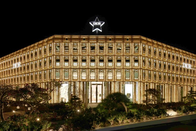 【Dior】新たな夢の館「ディオール バンブー パビリオン」