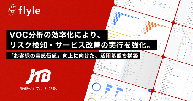 株式会社JTBが、AIインサイト分析プラットフォーム「Flyle」を導入・運用開始