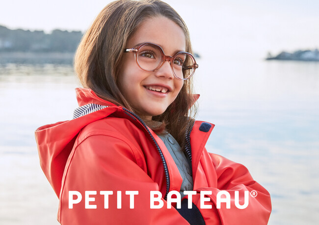 フランス老舗ブランド〈プチバトー〉の子ども向けアイウェアが日本初上陸！「こどもメガネ アンファン」の3店舗限定で販売開始。