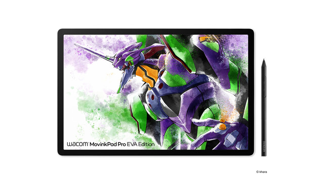 ワコム、『エヴァンゲリオン』とのコラボレーションによる限定モデル「Wacom MovinkPad Pro EVA Edition」を先行披露