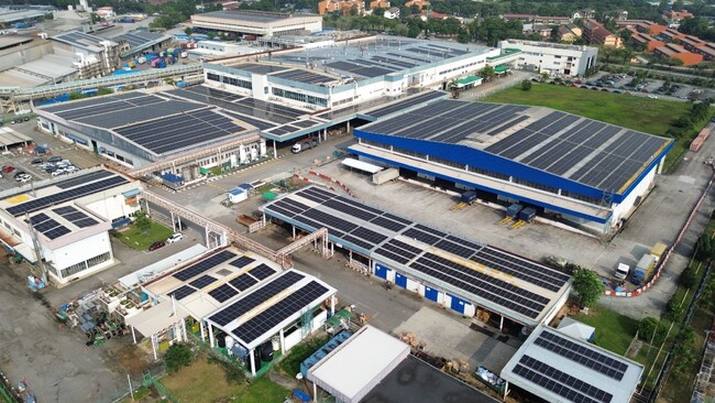 パナソニック 空質空調社、マレーシアの生産拠点に計9 MW超の太陽光発電を導入