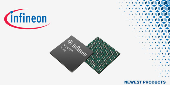 マウザー、Infineon Technologies AURIX(TM) TC4x 32ビットTriCore(TM)マイクロコントローラの取り扱いを開始