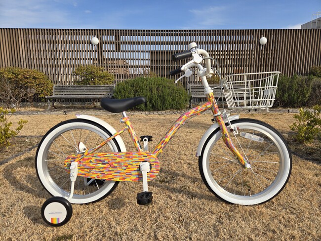 子どもたちが彩る自転車をASAHI CREATION BASEのクリエイターが再現！株式会社あさひ　都島大東町オフィス竣工記念「自転車ぬりえコンテスト」を開催しました