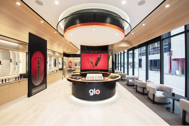 「glo(TM) ストア 銀座」2月28日(土)グランドオープン　glo(TM)会員限定の2階「glo(TM) Lounge」公開で全面営業を開始