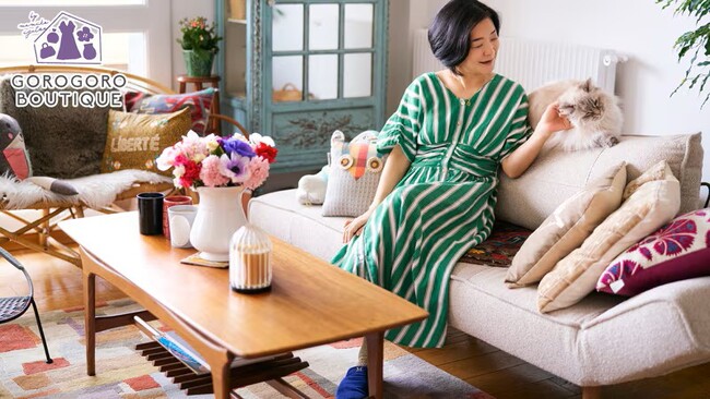 【復活販売】パリ在住エッセイスト・井筒麻三子さんの「GOROGORO BOUTIQUE」にて、ヌキテパ名品ワンピースを限定発売