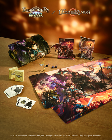 『サマナーズウォー: Sky Arena』×『The Lord of the Rings(TM)』コラボ限定グッズが登場！10％オフで購入できる事前予約を開始