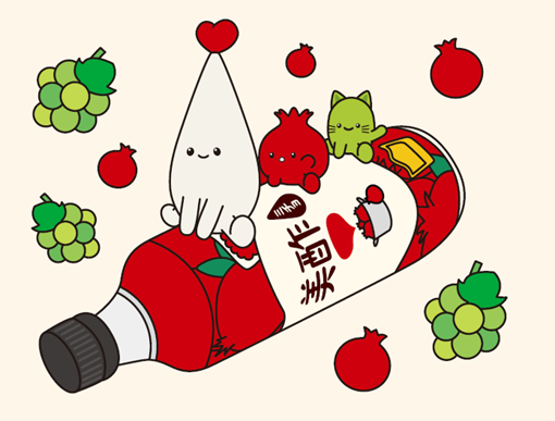 美酢の公式キャラクターが初登場！