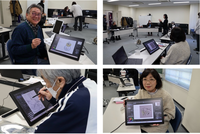 東北大学発のスタートアップ！デジタルペン最大手ワコムとのジョイントベンチャーが運営絵の上達を目的としない、脳と心の健康のためのアート教室デジタルアート教室「とわらぼ」メディアデーを２月20日（金）開催