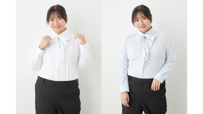 大きいサイズのお客様も可愛く、快適に！フォーエル初のi‐shirt「2WAYリボンブラウス」新登場