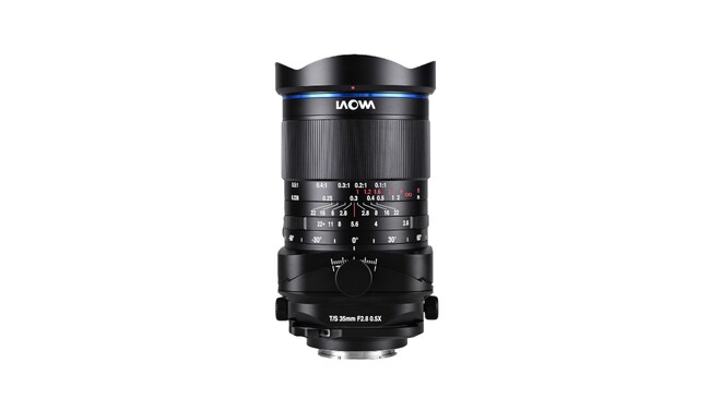 フルフレーム・ラージフォーマットミラーレスカメラ用、ティルト・シフト・0.5倍マクロレンズ「LAOWA 35mm F2.8 Zero-D Tilt-Shift 0.5x Macro」発売