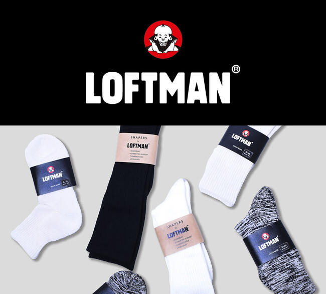 老舗セレクトショップ「LOFTMAN」とのコラボレーションソックスを発売