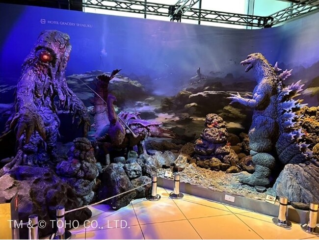 【ホテルグレイスリー新宿】「ゴジラ」のジオラマ展示がリニューアル　2026年第一弾『ゴジラ FINAL WARS』の世界が登場